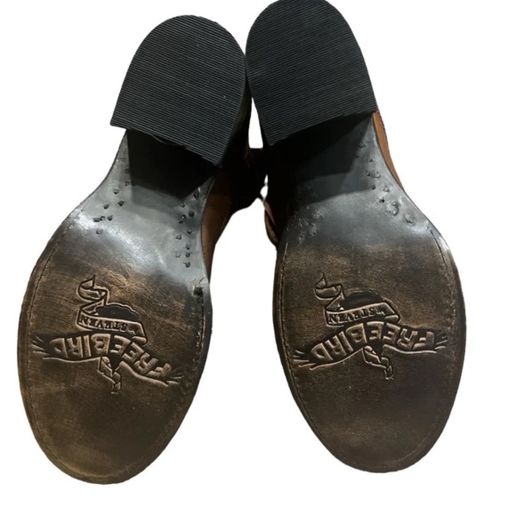 FREEBIRD | CASEY - Cognac Leather Western Cowboy Boots SZ 7 NEW - Picture 8 of 9